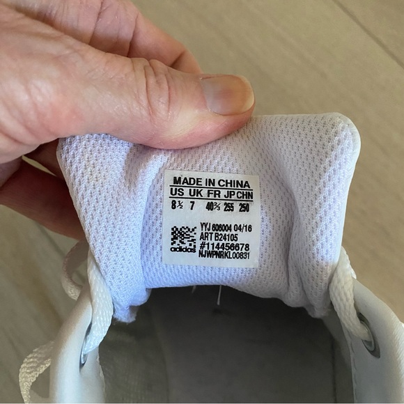 Ultimate Classic Original Cloud White/Green Stan Smith Adidas Shoes Sneakers 8.5 - Picture 7 of 9